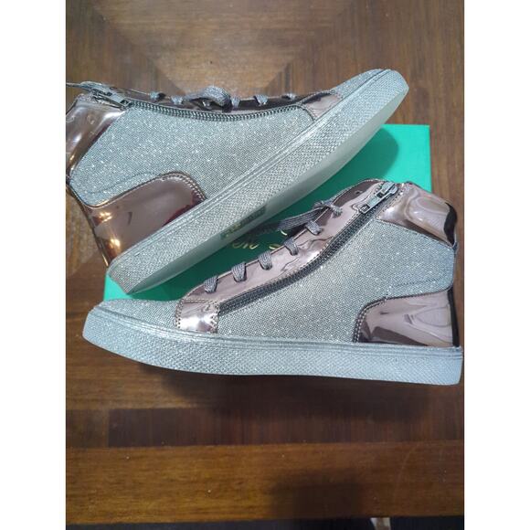 Lauren Lorraine Skippy (Pewter) Hightop Size 10 Shoe NIB - Picture 4 of 6